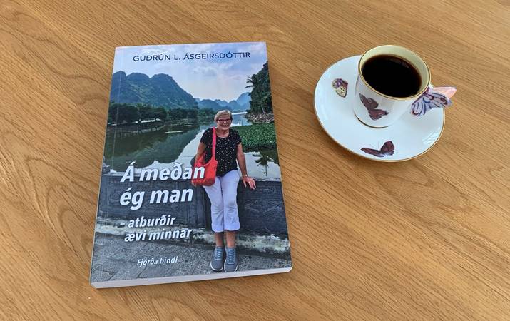 Fjórða bindi æviminninga Guðrúnar er nýkomin út