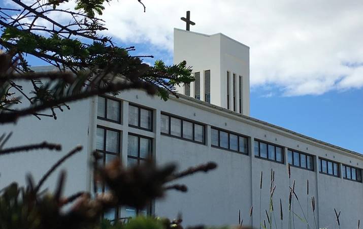 Hafnarkirkja á Höfn í Hornafirði, í Bjarnanesprestakalli - mynd: Gunnar Stígur Reynisson