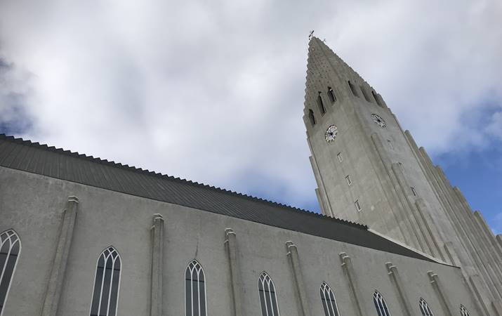 Hallgrímskirkja í Reykjavík - mynd: hsh