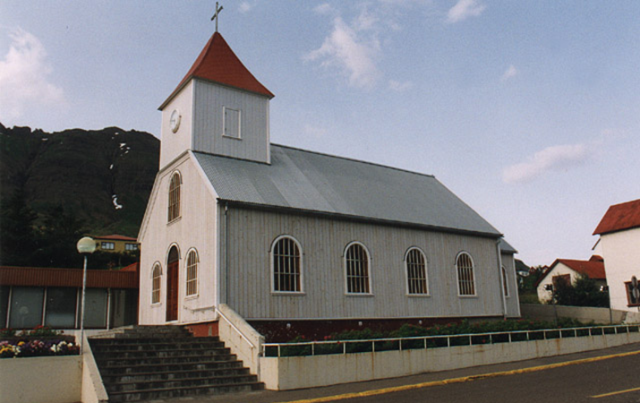 nordfjardarkirkja - mynd